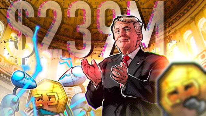Consensys, Solana, and Uniswap CEO donated to Trump's $239M inauguration Consensys, Solana, and Uniswap CEO donated to Trump's $239M inauguration fund