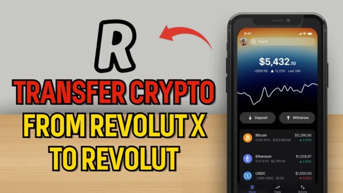 New! How To Transfer Crypto from Revolut X to Revolut – Quick Guide 2025!