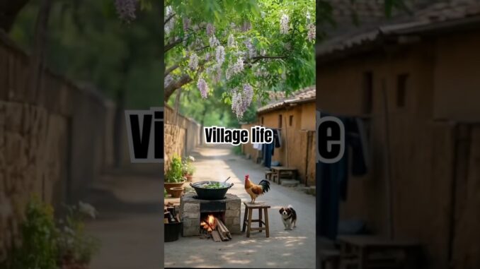 daily village life |#villagelife #village #cow #ai #rurallife #shorts #trending #news