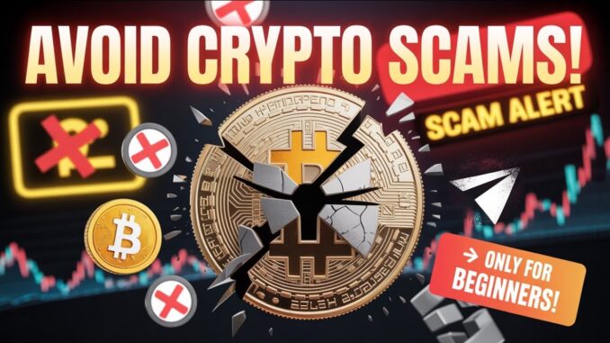 Avoid Crypto Scams! 🔐 Beginners Guide in Hindi-English | Stay Safe in 2025