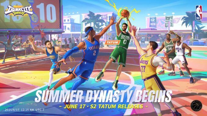 Dunk City Dynasty launches Season 2 with Jayson Tatum and Dunk City Dynasty launches Season 2 with Jayson Tatum and $10K community competition