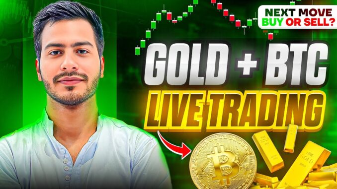 Live Crypto Trading | Bitcoin &  Gold | 4 JUNE  | #goldtrading #cryptotrading #bitcoin