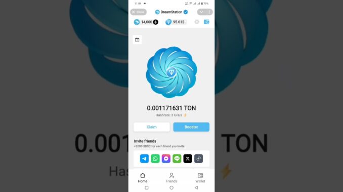 TON MINING l Dream Station Ton Mining@THECRYPTOMLMNETWORKER  #bitcoin #nft #cryptocurrency