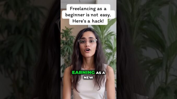Freelance jobs for beginners in India #freelance #jobs #fresherjobs