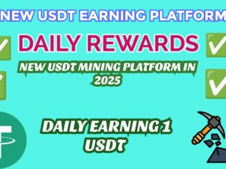 New Usdt Earning Platform Daily Rewards Usdt Mining Platform In 2025 Daily Earning 1 Usdt