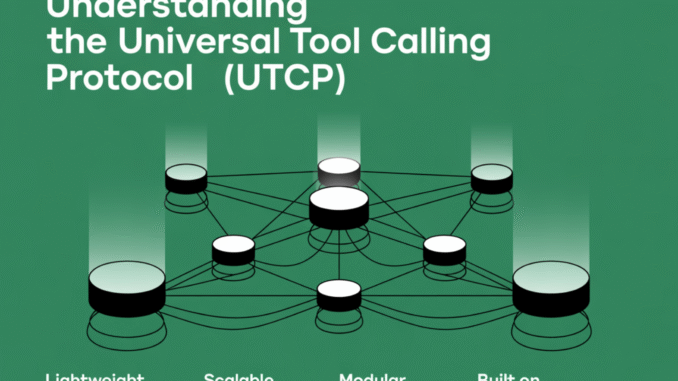 Understanding the Universal Tool Calling Protocol (UTCP) Understanding the Universal Tool Calling Protocol (UTCP)